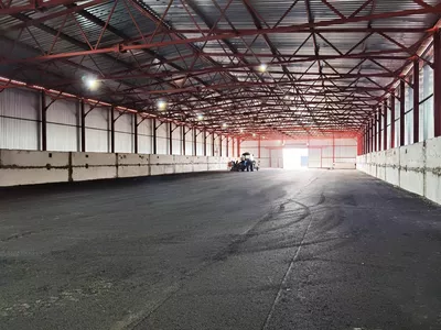 Зерносклад размером 24х80х6,8х8,5 м
